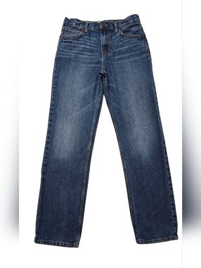 Cherokee Women's Straight-Leg Jeans in Dark Blue Wash